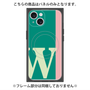 プレミアムパネル with MagSafe［ オリジナル - initial color line - W green ］