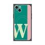 プレミアムパネル with MagSafe［ オリジナル - initial color line - W green ］