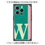 プレミアムパネル with MagSafe［ オリジナル - initial color line - W green ］