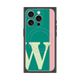 プレミアムパネル with MagSafe［ オリジナル - initial color line - W green ］
