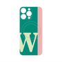プレミアムパネル with MagSafe［ オリジナル - initial color line - W green ］