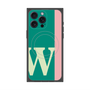 プレミアムパネル with MagSafe［ オリジナル - initial color line - W green ］