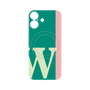 プレミアムパネル with MagSafe［ オリジナル - initial color line - W green ］