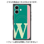 プレミアムパネル with MagSafe［ オリジナル - initial color line - W green ］