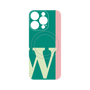 プレミアムパネル with MagSafe［ オリジナル - initial color line - W green ］