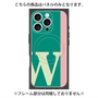 プレミアムパネル with MagSafe［ オリジナル - initial color line - W green ］