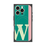 プレミアムパネル with MagSafe［ オリジナル - initial color line - W green ］