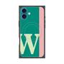 プレミアムパネル with MagSafe［ オリジナル - initial color line - W green ］