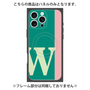 プレミアムパネル with MagSafe［ オリジナル - initial color line - W green ］