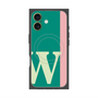 プレミアムパネル with MagSafe［ オリジナル - initial color line - W green ］