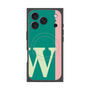 プレミアムパネル with MagSafe［ オリジナル - initial color line - W green ］