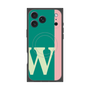 プレミアムパネル with MagSafe［ オリジナル - initial color line - W green ］