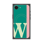 プレミアムパネル with MagSafe［ オリジナル - initial color line - W green ］