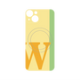 プレミアムパネル with MagSafe［ オリジナル - initial color line - W yellow ］