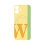 プレミアムパネル with MagSafe［ オリジナル - initial color line - W yellow ］