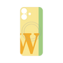 プレミアムパネル with MagSafe［ オリジナル - initial color line - W yellow ］