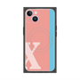 プレミアムパネル with MagSafe［ オリジナル - initial color line - X pink ］