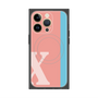プレミアムパネル with MagSafe［ オリジナル - initial color line - X pink ］
