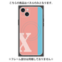 プレミアムパネル with MagSafe［ オリジナル - initial color line - X pink ］