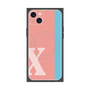 プレミアムパネル with MagSafe［ オリジナル - initial color line - X pink ］