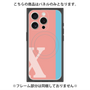 プレミアムパネル with MagSafe［ オリジナル - initial color line - X pink ］