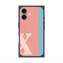 プレミアムパネル with MagSafe［ オリジナル - initial color line - X pink ］