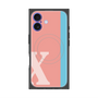 プレミアムパネル with MagSafe［ オリジナル - initial color line - X pink ］