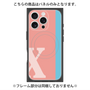 プレミアムパネル with MagSafe［ オリジナル - initial color line - X pink ］