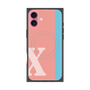 プレミアムパネル with MagSafe［ オリジナル - initial color line - X pink ］