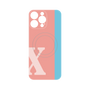 プレミアムパネル with MagSafe［ オリジナル - initial color line - X pink ］