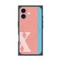 プレミアムパネル with MagSafe［ オリジナル - initial color line - X pink ］