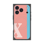 プレミアムパネル with MagSafe［ オリジナル - initial color line - X pink ］