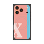 プレミアムパネル with MagSafe［ オリジナル - initial color line - X pink ］