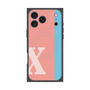 プレミアムパネル with MagSafe［ オリジナル - initial color line - X pink ］