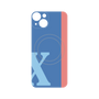 プレミアムパネル with MagSafe［ オリジナル - initial color line - X blue ］