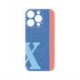 プレミアムパネル with MagSafe［ オリジナル - initial color line - X blue ］