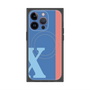 プレミアムパネル with MagSafe［ オリジナル - initial color line - X blue ］