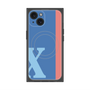 プレミアムパネル with MagSafe［ オリジナル - initial color line - X blue ］