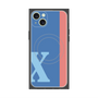 プレミアムパネル with MagSafe［ オリジナル - initial color line - X blue ］