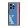プレミアムパネル with MagSafe［ オリジナル - initial color line - X blue ］