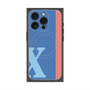 プレミアムパネル with MagSafe［ オリジナル - initial color line - X blue ］