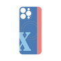 プレミアムパネル with MagSafe［ オリジナル - initial color line - X blue ］