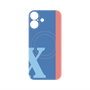 プレミアムパネル with MagSafe［ オリジナル - initial color line - X blue ］