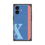 プレミアムパネル with MagSafe［ オリジナル - initial color line - X blue ］
