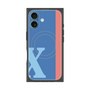 プレミアムパネル with MagSafe［ オリジナル - initial color line - X blue ］