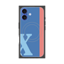 プレミアムパネル with MagSafe［ オリジナル - initial color line - X blue ］
