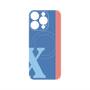 プレミアムパネル with MagSafe［ オリジナル - initial color line - X blue ］