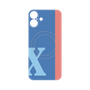 プレミアムパネル with MagSafe［ オリジナル - initial color line - X blue ］