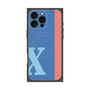 プレミアムパネル with MagSafe［ オリジナル - initial color line - X blue ］