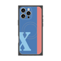 プレミアムパネル with MagSafe［ オリジナル - initial color line - X blue ］